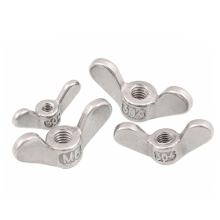 M5 M6 M8 Stainless Steel SS304 Round Wing Nut